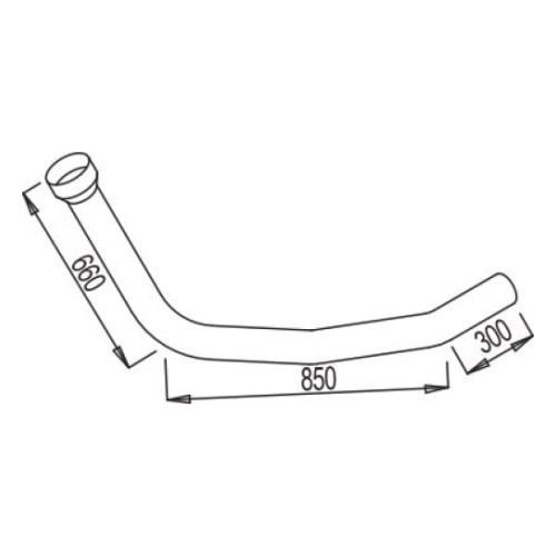 Приёмная труба глушителя ( E ) SC P-T112