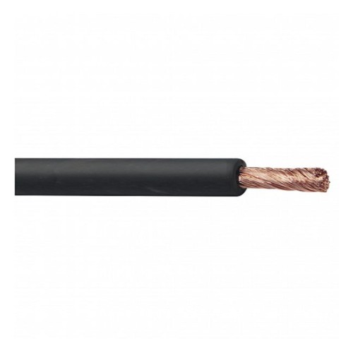 Black copper cable 10mm² PVC insulated 100m