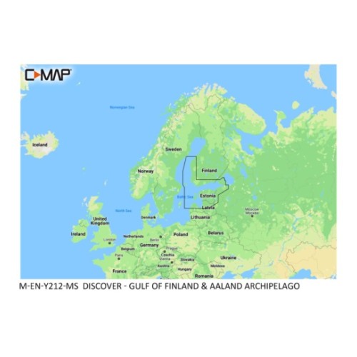 Электронная морская карта discover, финский залив и архипелаг ахеванских островов