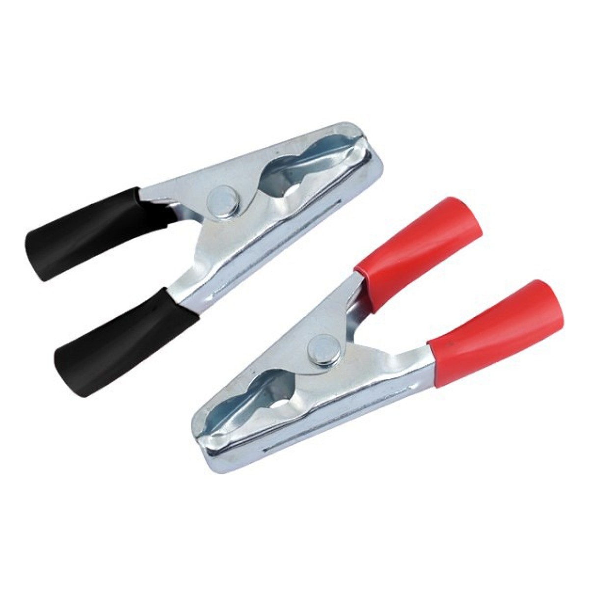 Jump lead clamps 100A 2 pcs black/red Carmotion