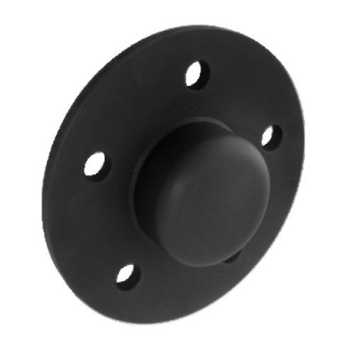 Wheel spacers 2 pcs 20mm 5x112 (66.6) (Mer) aluminium with cap, black