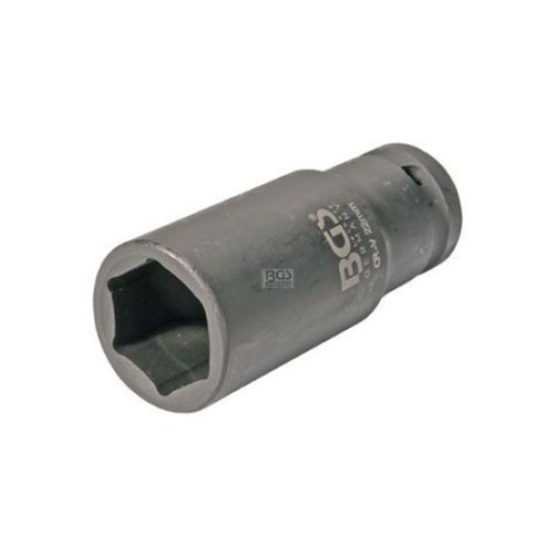 Impact deep socket 1/2" 22mm x 78mm CrMo