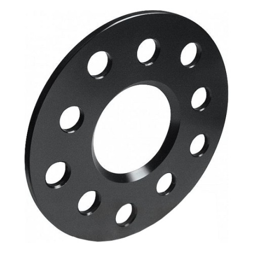Wheel spacers 2pcs alu black 5mm 5x120 (72.6) BMW anodised alu