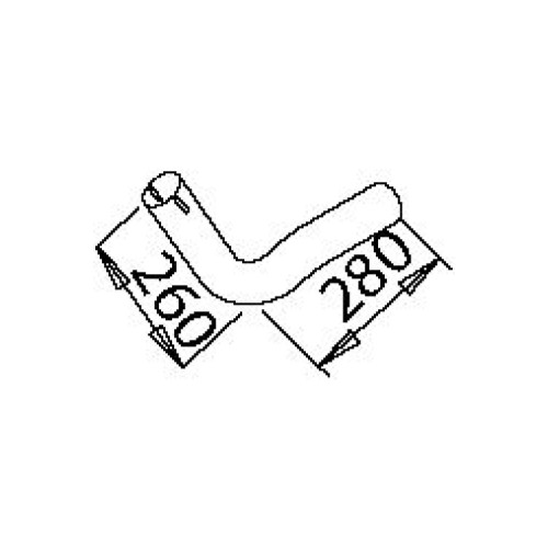 Труба глушителя MB 6204903019