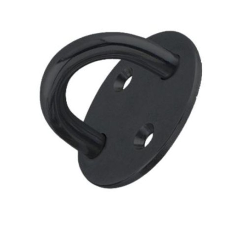 Крепежная петля, a2, 33 mm, круглая, 5 × 12 mm, матовый черный