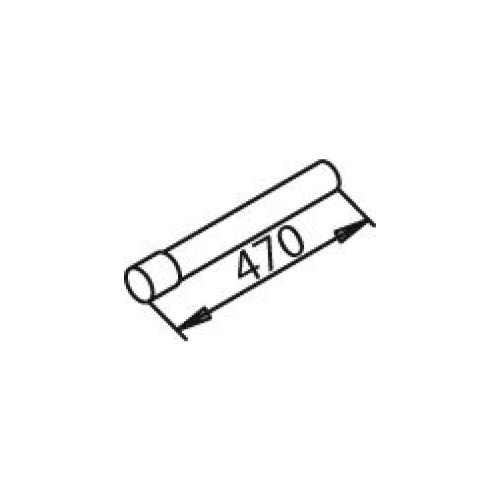 Труба глушителя MB 3224920207