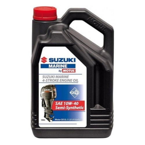 Моторное масло Motul Suzuki Marine 4T 10W40 5 л (полусинтетика)