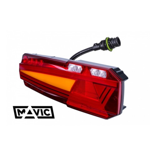 LED задний фонарь прицепа левый 12/24V Ip68 405x145x63 Mavic