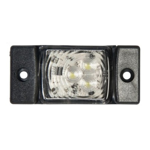 Ld140 боковой габаритный фонарь Led 60x34mm белый 12/24V