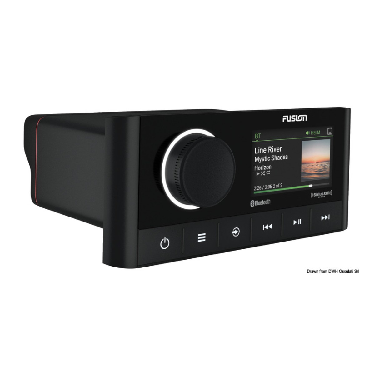 Veekindel raadio, fusion apollo ms-ra670