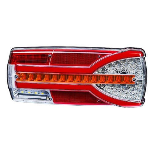 LZD2301 LED задний фонарь Carmen правый 304x132x48мм 12/24В IP68 (прицеп, дом на колёсах)