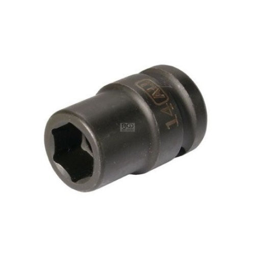 Impact socket 1/2" 14mm CrMo