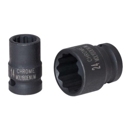 1/2" impact socket short 21mm. 12-point KS Tools