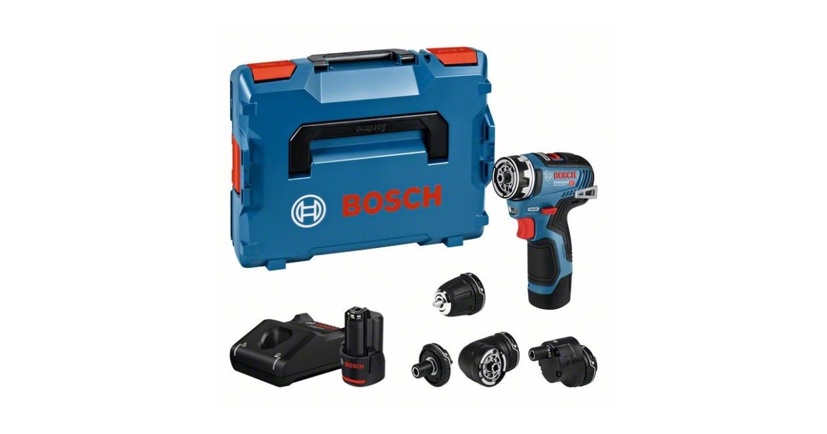 Cordless drill Bosch GSR 12V 35 FC Full Set 2x3.0Ah GAL 12V 40