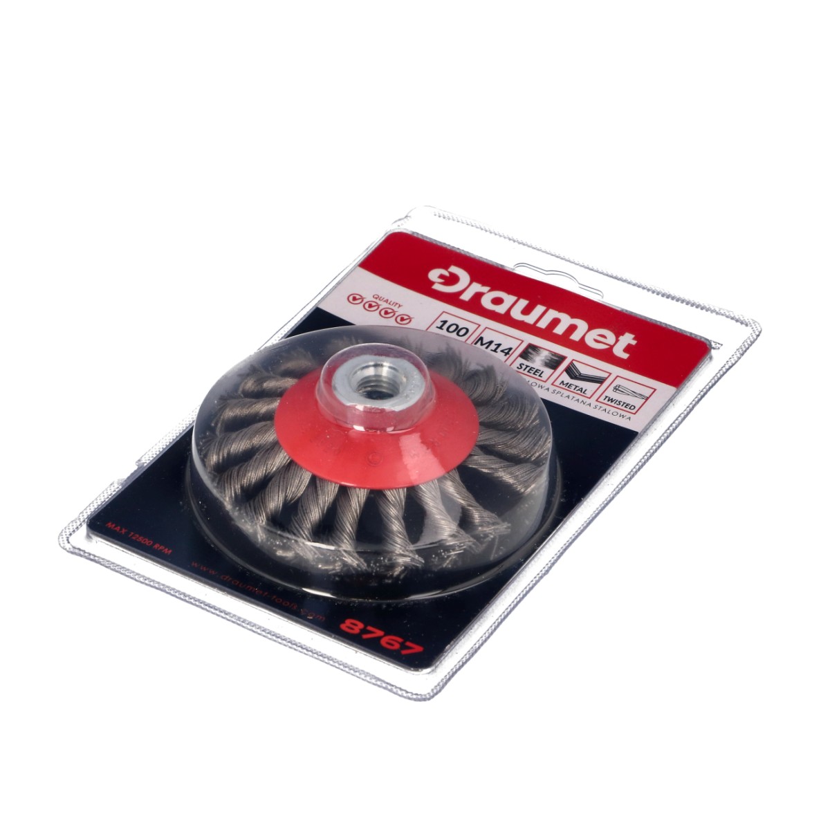 Traathari teras põimitud M14 80mm DRAUMET
