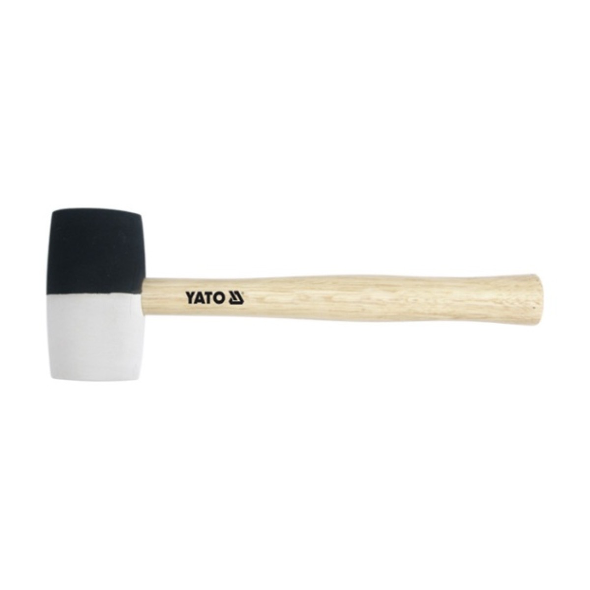 Kummihaamer valge/must 340g