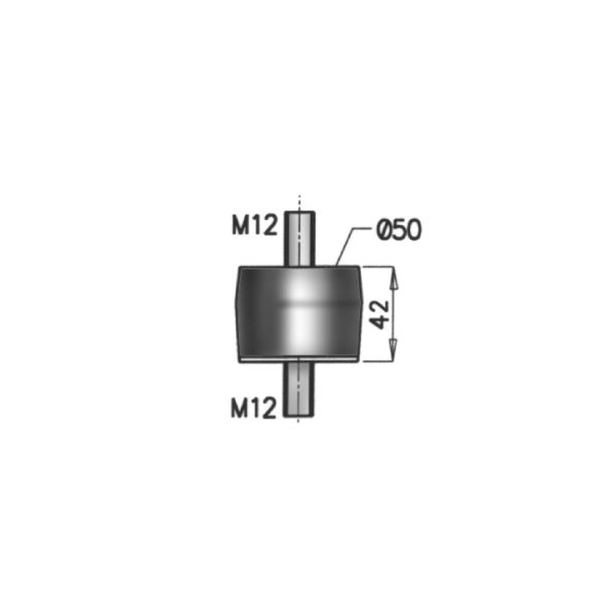 Буфер M12 Läbim50