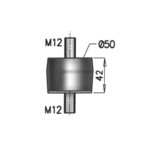 Буфер M12 Läbim50