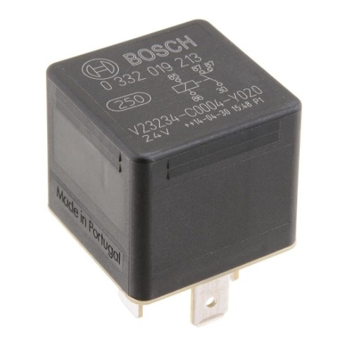 Реле 24V 40A 5 с опорой Zepro