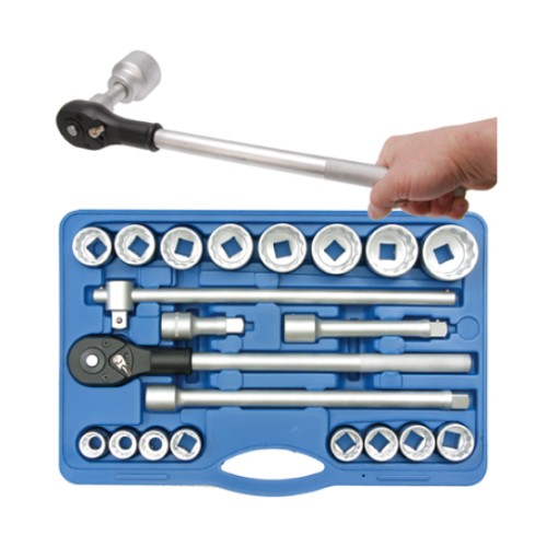 Socket set ¾" 21 pcs imperial