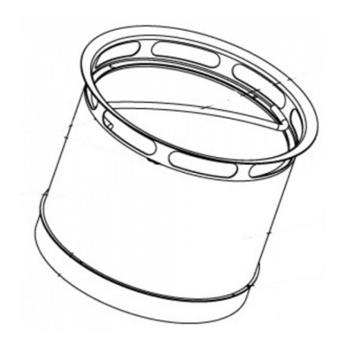 Daf Euro6 глушитель Dpf глушителя. плюс залог за корпус 202Ai000Dep