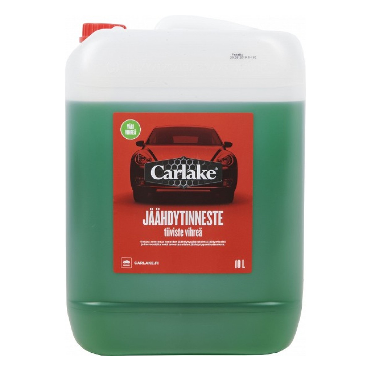 Carlake Roheline Jahutusvedelik Konts 10L
